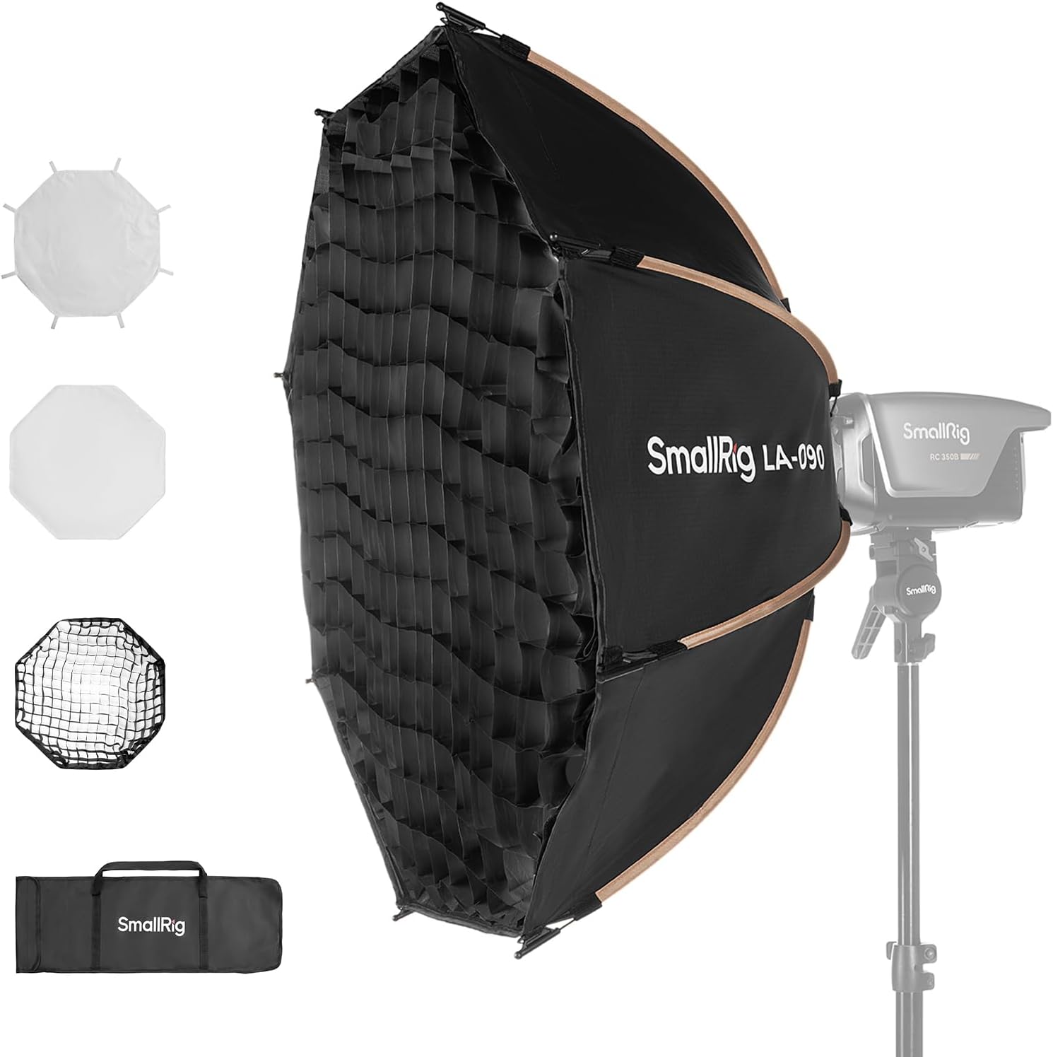 Photography Lighting Flash - 35-calowy zestaw ośmiokątnego softboxa z mocowaniem