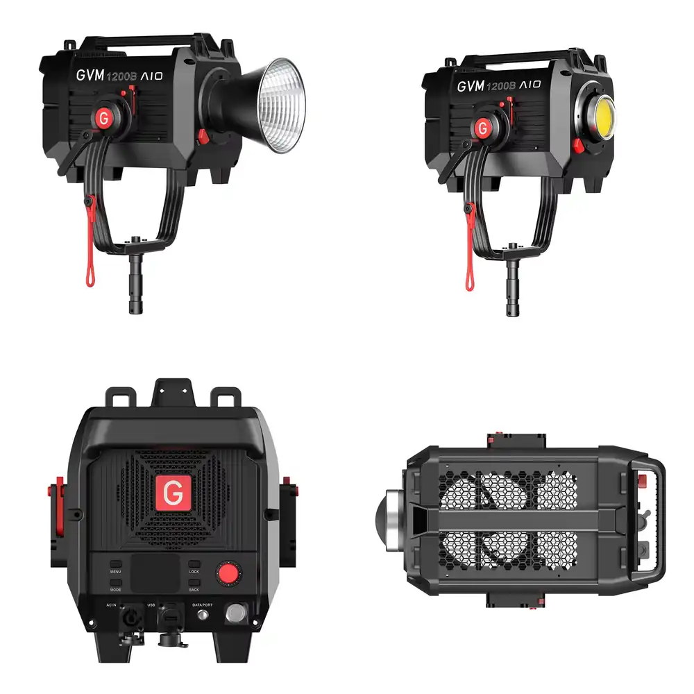 Lighting In Photography - GVM SD1200B AIO 1200W Fotograficzna Lampa
