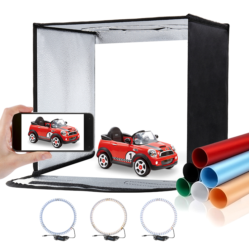 Photography Lighting And Backdrop Kits - 11,8x11,8 cala składana latarka do studia
