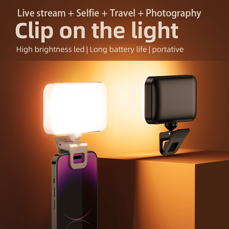 Photography Lighting Flash - Kieszonkowa lampka LED do selfie dla