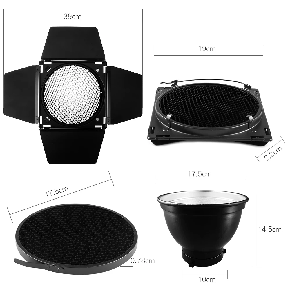 Godox BD-04 Standardowy odbłyś – Honeycomb Grid Filter recenzja i cena