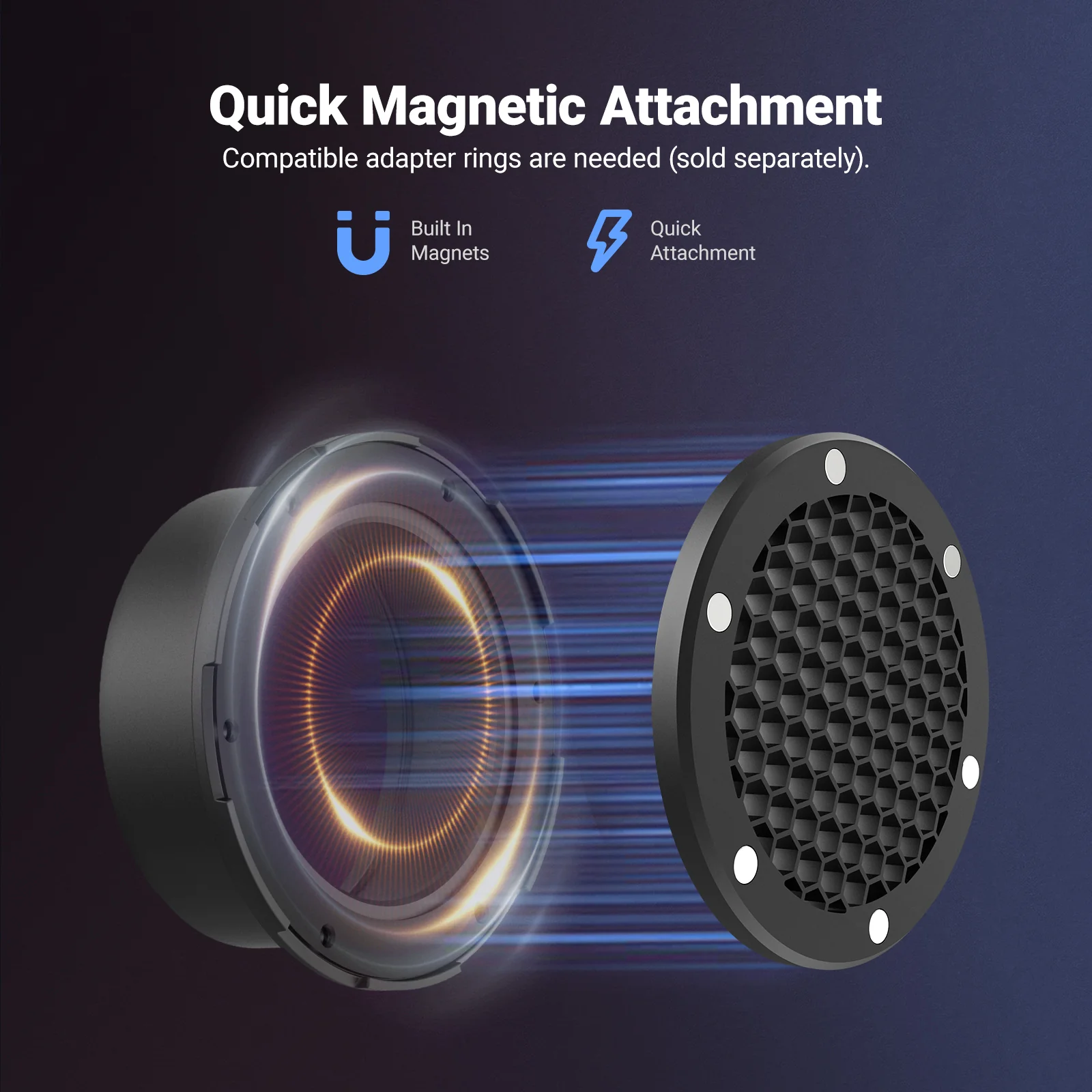 NEEWER CRS15 Magnetyczny uchwy – Honeycomb Grid Filter recenzja i cena