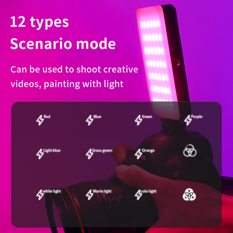 Lampa wideo RGB Przenośna kame – Photography Lighting Board recenzja i cena
