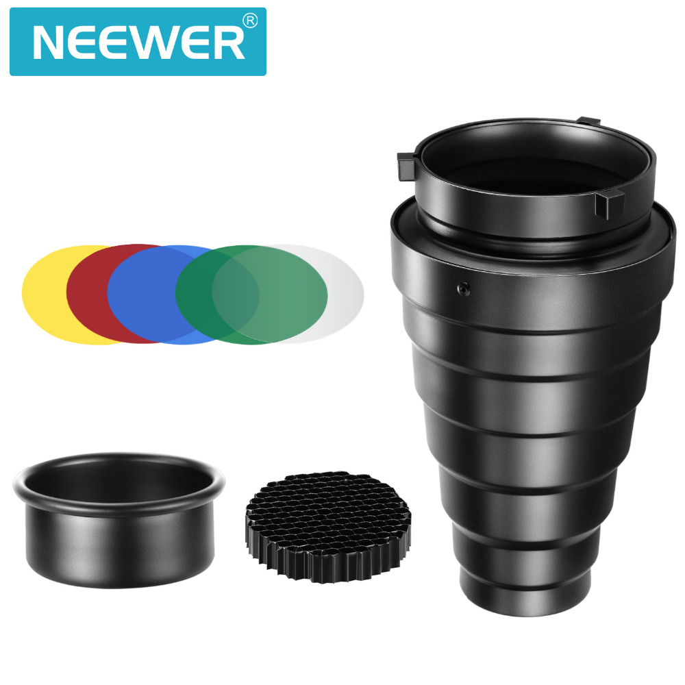 Neewer stożkowy zestaw ze śred – Honeycomb Grid Filter recenzja i cena