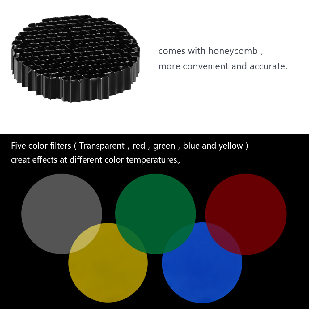 Neewer stożkowy zestaw ze śred – Honeycomb Grid Filter recenzja i cena