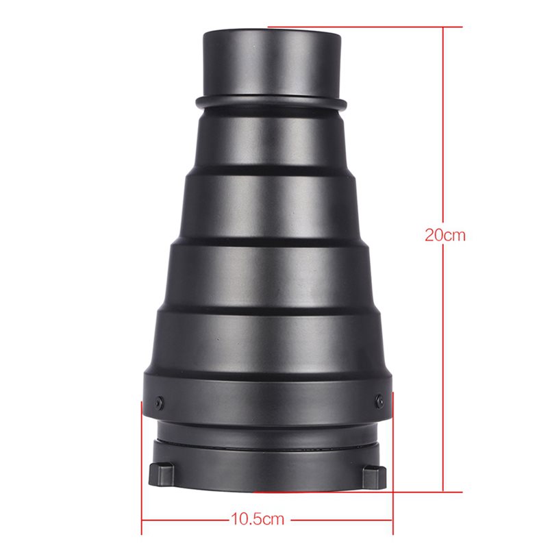 N75R-3X Stożkowy Snoot z Siatk – Honeycomb Grid Filter recenzja i cena
