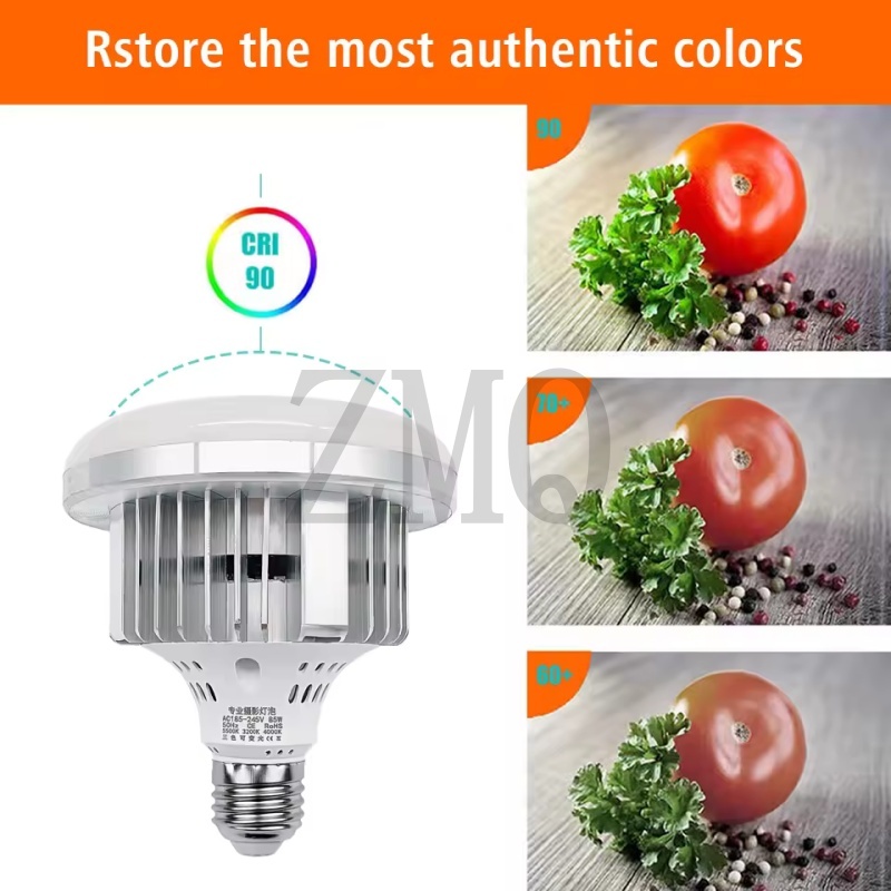 Lampa E27 85W 155W 3200K-5500K – Photography Lighting For Products recenzja i cena