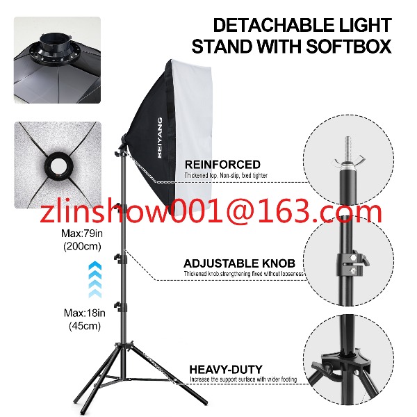 Zestaw do studia fotograficzne – Photography Lighting And Backdrop Kits recenzja i cena
