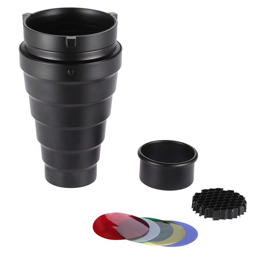 Stożkowy Snoot z Siatką Plaste – Honeycomb Grid Filter recenzja i cena