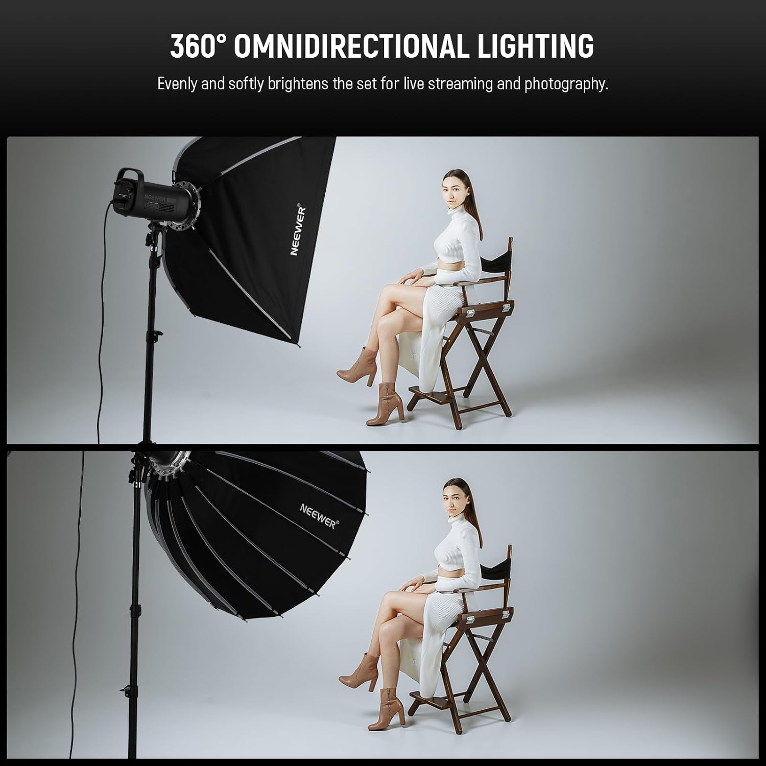 Softbox paraboliczny z mocowan – Photography Lighting For Products recenzja i cena
