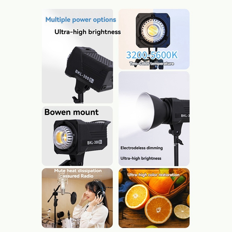Lampa wideo Bi LED 300W, ciągł – Lighting In Photography recenzja i cena