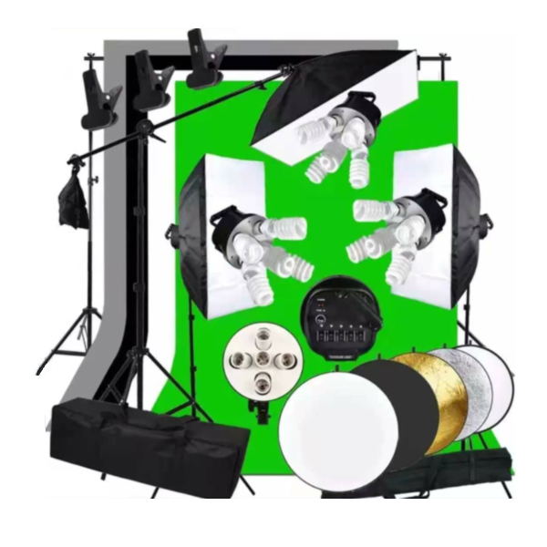 Złoty Sprzedawca Pełny Zestaw  – Photography Lighting And Backdrop Kits recenzja i cena