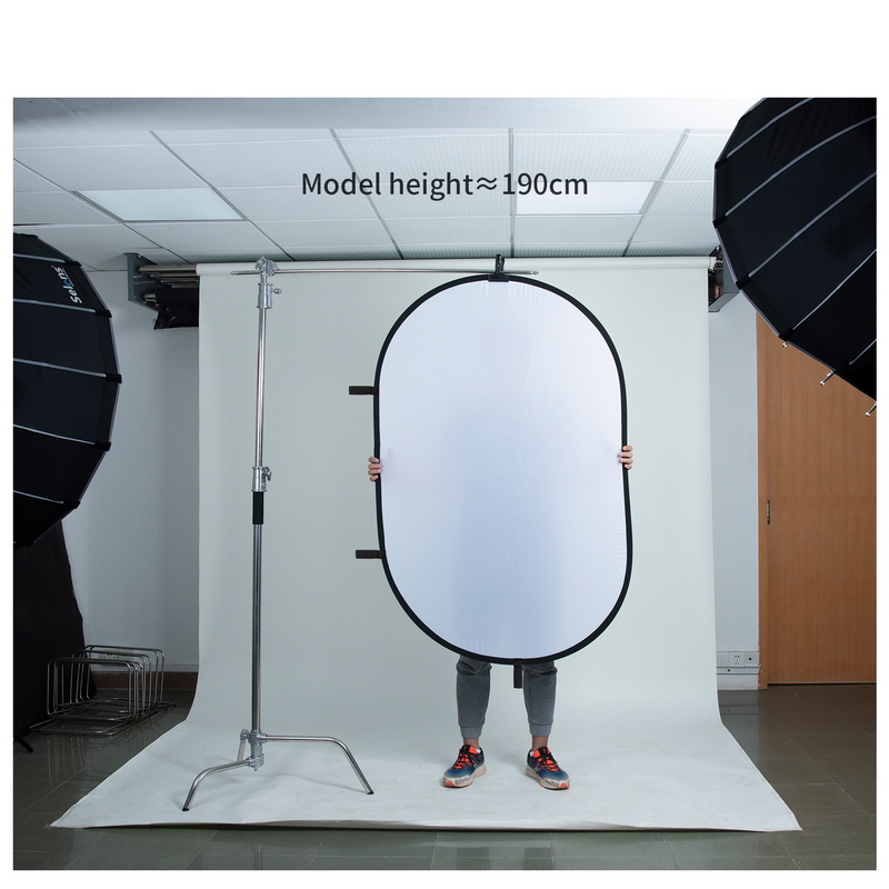 100X150CM składany owalny odbł – Photography Lighting Board recenzja i cena